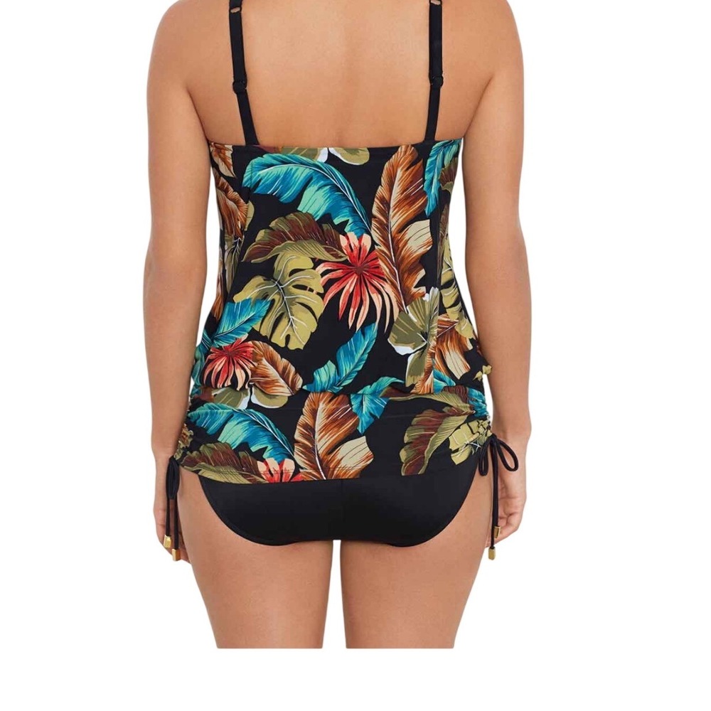 Magicsuit/Miracle Suit Susan Tropical Palm One Piece Size 14 High Neck Swimsuit - Picture 4 of 11